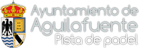 Ayuntamiento de Aguilafuente "Pista de padel"